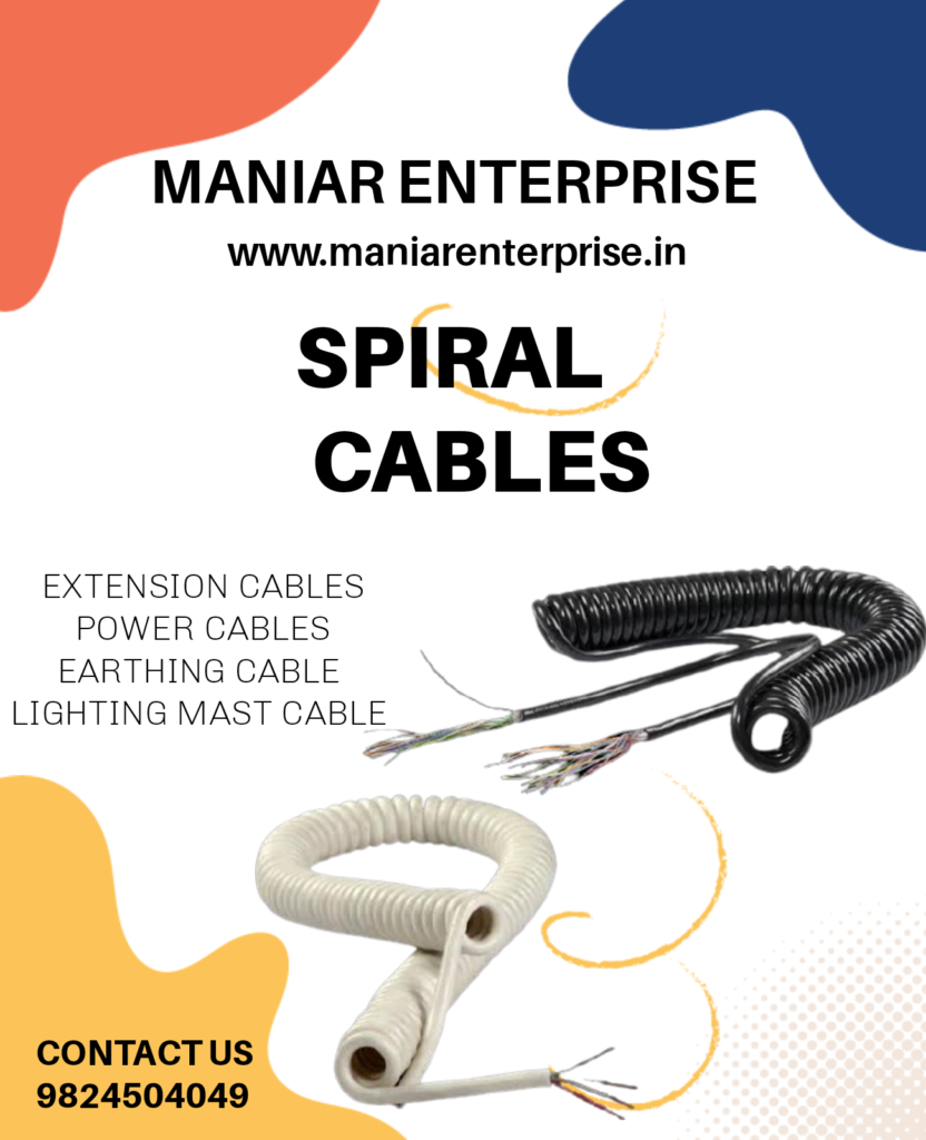 spiral cable
spiral earthing cable
power cable
extension cable
lighting mast cable