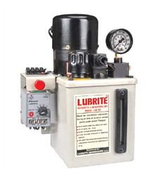 lubrite lubrication pump with timer attached