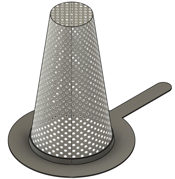 Conical Strainer Maniar Enterprise Valves and Pneumatic HUB