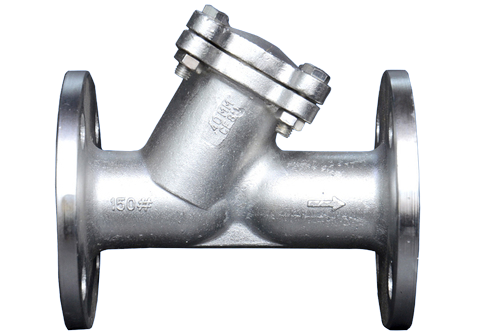 IC y type strainer of 40 mm, CF8 and 150 #